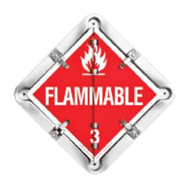 Full Frame Flip Placard Holder,13-1/2" H, Mfr#: 81-8FO, LABELMASTER