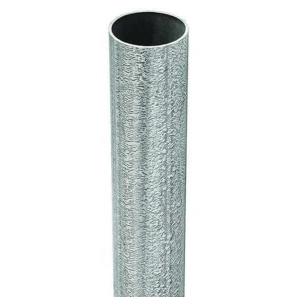 Sign Post, Round, , Galvanized steel Galvanized, Galvanized, 12 ft. L, 2-3/8" D