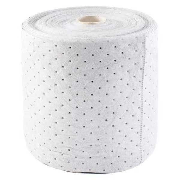 Sorbents, 16 gal/pk, Harsh Chemicals Absorbed, White, Polypropylene, CONDOR, Mfr# 35ZR39