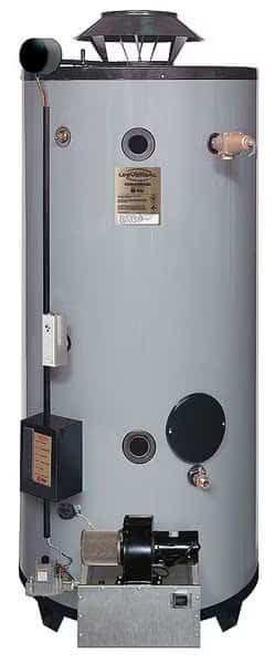 Natural Gas Commercial Gas Water Heater, 100 gal, 120V AC, 199,900 BtuH