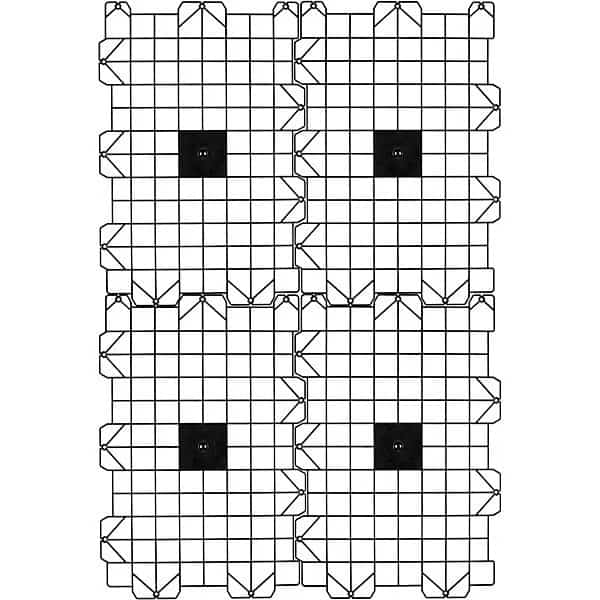 Attic Plastic Flooring, PK 4