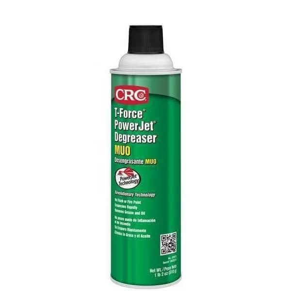 T-Force PowerJet Degreaser MUO, 20 oz Aerosol Spray Can, Solvent Based, Ready To Use, K1, Crc, Mfr#: 03915
