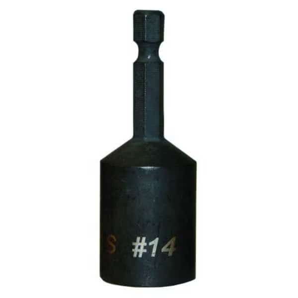 Nutsetter, 5/8" Hex, 2-3/8" L, Steel