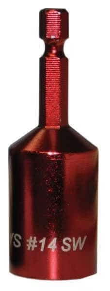 Nutsetter, 5/8" Hex, 2-1/2" L, Steel
