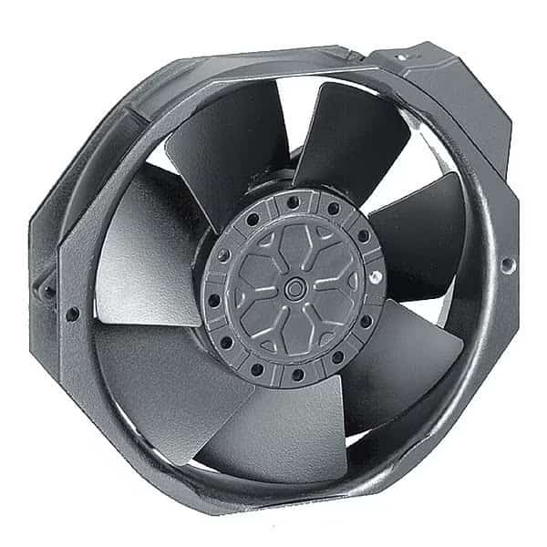 Axial Fan, 115V AC, 1 Phase, 654 cfm, 5 15/16 in W., Ebm-Papst, Mfr#: W2E142-BB05-01