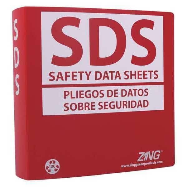 GHS SDS Binder, 2-1/2 in., Bilingual
