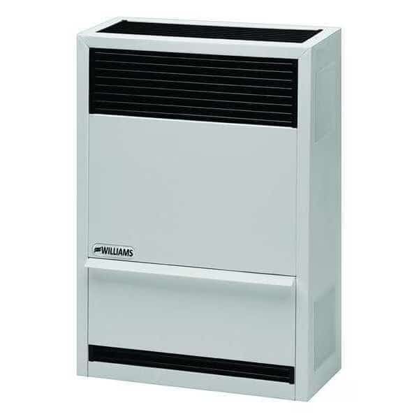 Surface-Mount Gas Wall Heater, Natural Gas, Direct Vent Vent Type, Gravity Convection