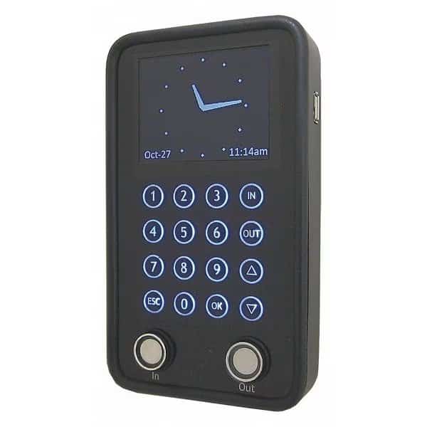 Time Clock System, Electronic, 100/240VAC