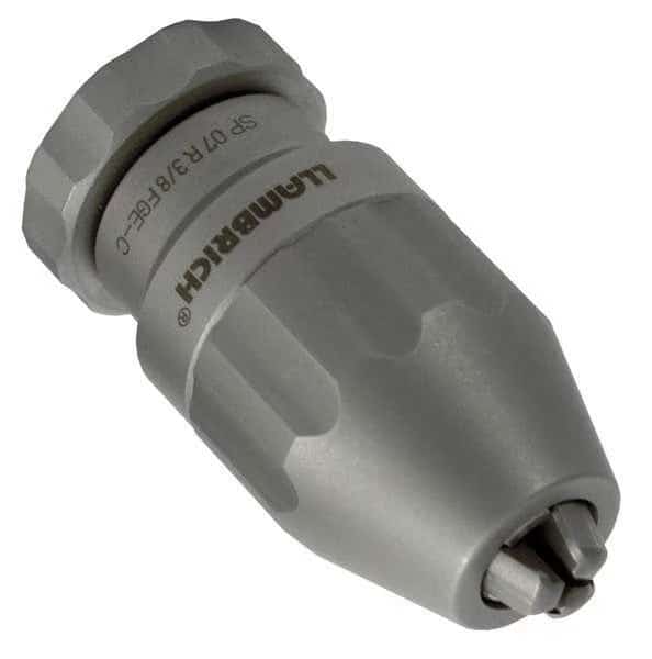 Keyless Drill Chuck 0.125" Cap., 0JT Mount Size, SS