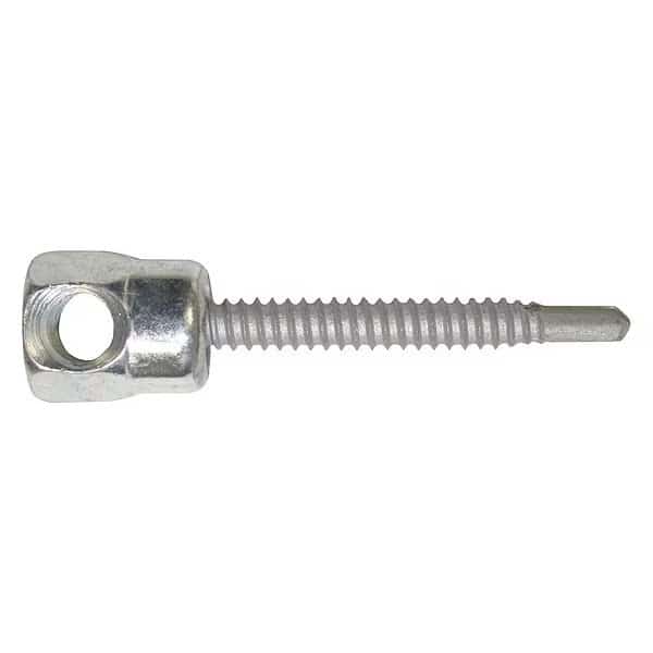 SAMMYS Horizontal Rod Hanger, Steel, 1/4"-14 Size, 1" L, Steel Zinc-Climaseal, 25 PK, Sammys, Mfr#: 8050957