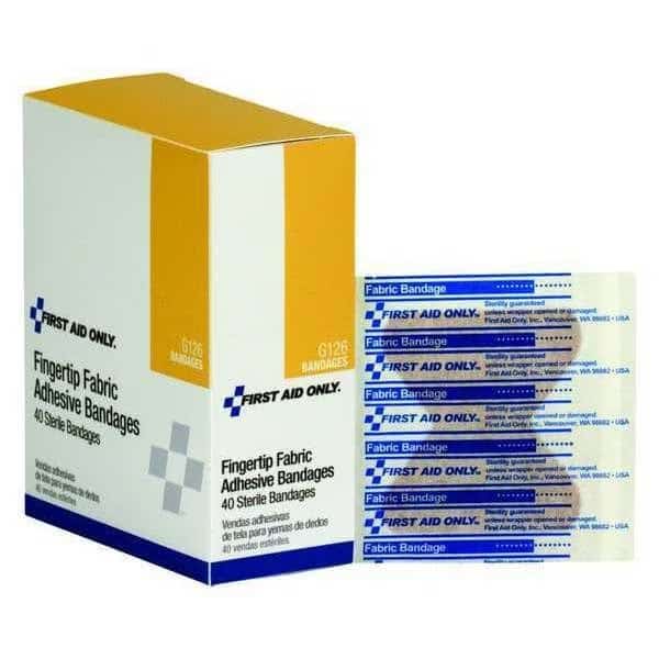 Fingertip Bandage, Fabric, 3-1/2inL, PK40