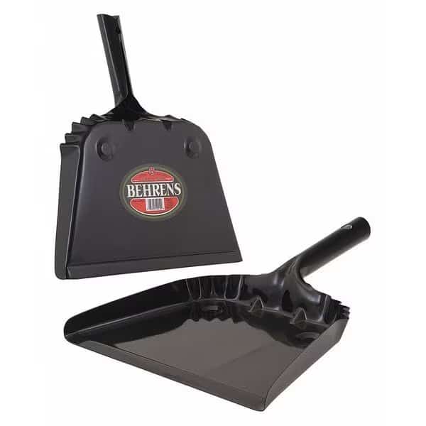Dust Pan, Black, Steel