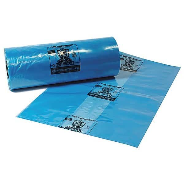 VCI Bags, 27" x 20", 4 mil, Blue, None, 100 PK