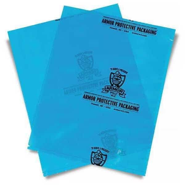 VCI Bags, 10" x 8", 4 mil, Blue, None, 1000 PK