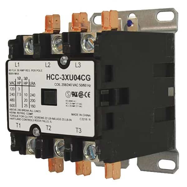 Contactor 240V 50A, 3P, FES
