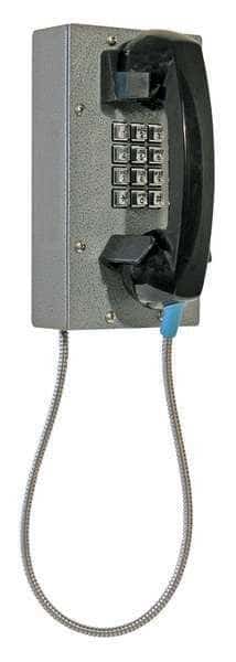 Compact Steel Telephone, Armored Cord