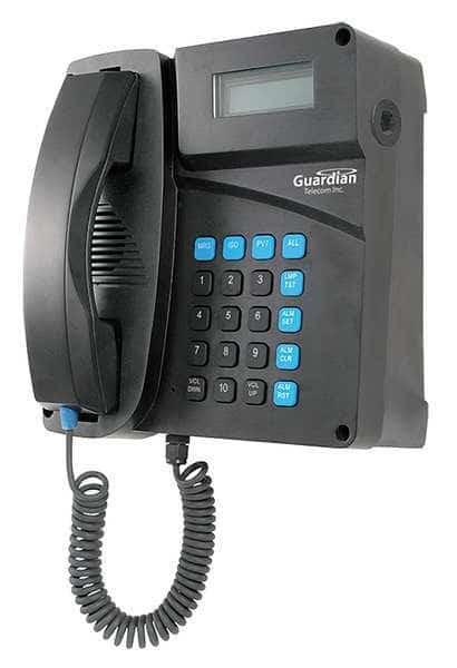 Water Tight Telephone, LCD Display