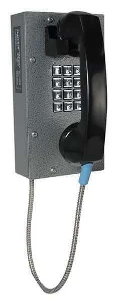Correctional Telephone, Curly Cord Gray