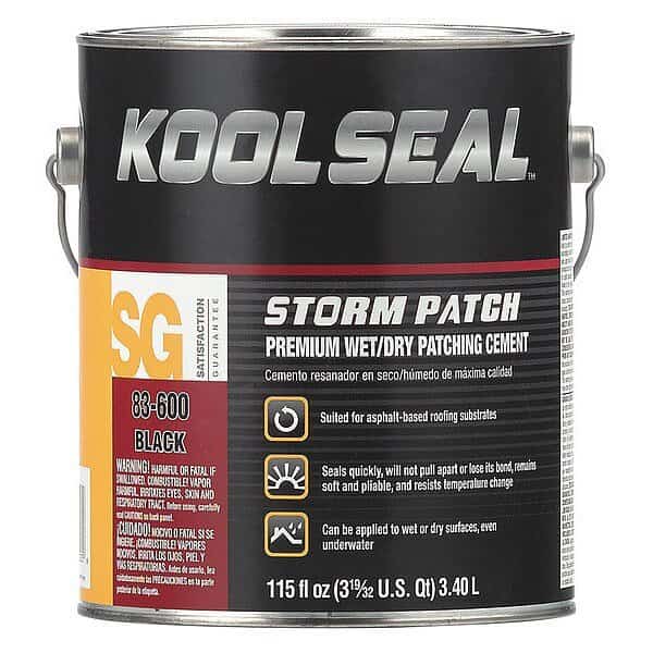 Roof Repair, 1 gal, Can, Black