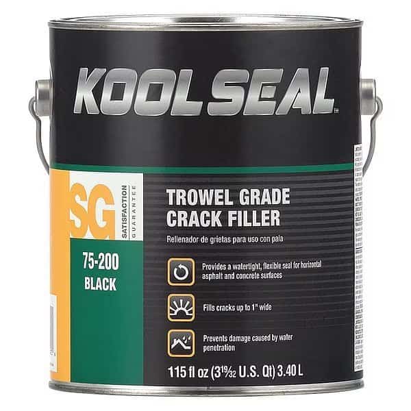 Joint and Crack Filler, Can, Black, Crack Filler