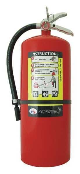 Fire Extinguisher,Dry Chemical,18 lb,ABC, Mfr#: ADV-20, BADGER