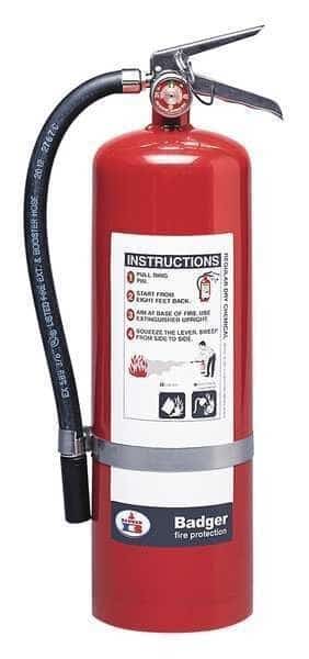 Fire Extinguisher, 10 lb Capacity, Class BC , UL Rating60B:C , Sodium Bicarbonate