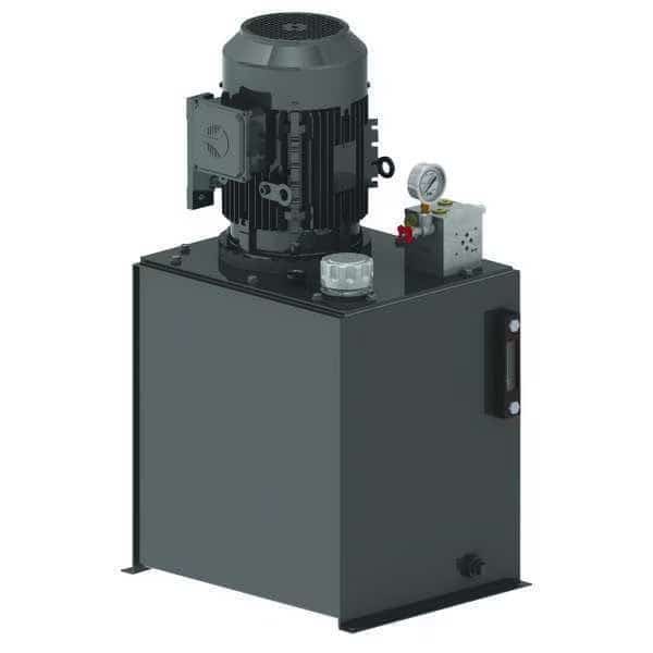 Power Unit, 1Stage, 208-230/460VAC, 3000psi