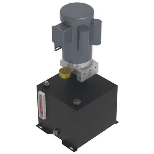 Power Unit, 1 Stage, 115/230VAC, 2000 psi