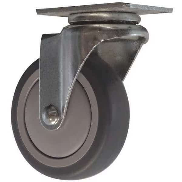 Caster 4 In.,Swivel,375 lb Capacity, Mfr#: SLAC4S, SNAP-LOC