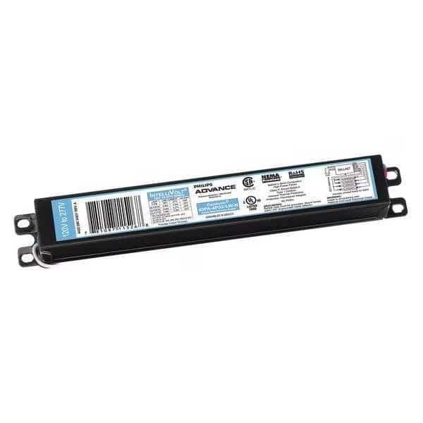 109 to 106 Watts, 3 or 4 Lamps, Electronic Ballast
