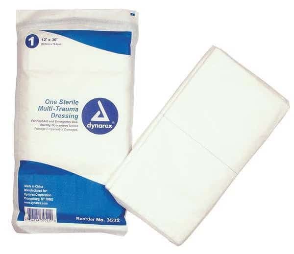 Multi-Trauma Dressing, 12inW x 30inL, PK50