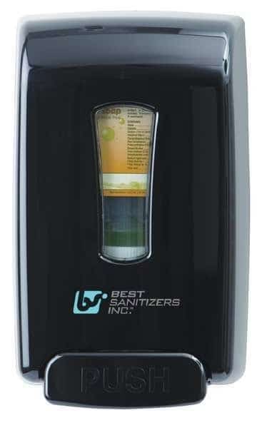 Hand Sanitizer Dispenser, 1250mL, Black