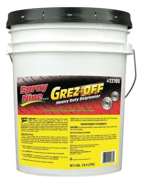 Degreaser, 5 Gal Pail, Liquid, Clear Orange