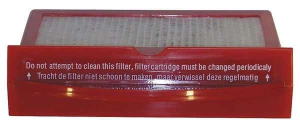 Filter, HEPA, 1-3/4in.Lx6-1/2in.W, Plastic