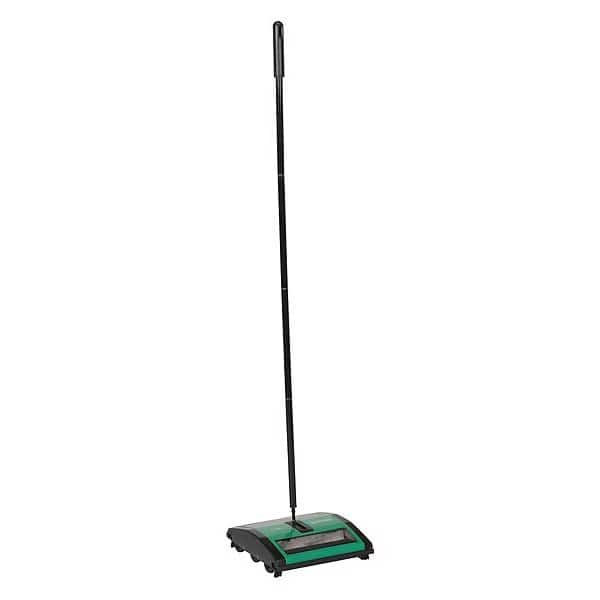Carpet Sweeper, 44in.H, Dual Rubber Rotor