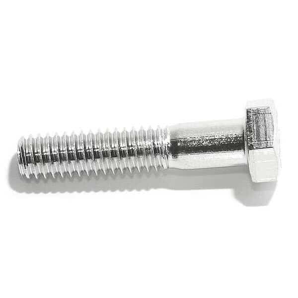 316, 3/8"-16 Hex Head Cap Screw, NL-19 Stainless Steel, 2-1/2 in L, 5 PK