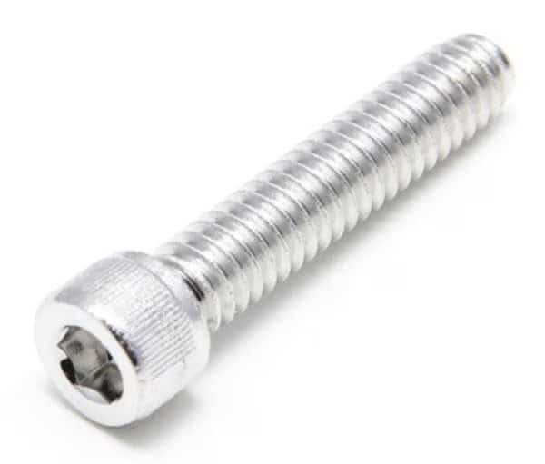 M6-1.00 Socket Head Cap Screw, Socket, NL-19 18-8 Stainless Steel, 25 mm Length, 50 PK
