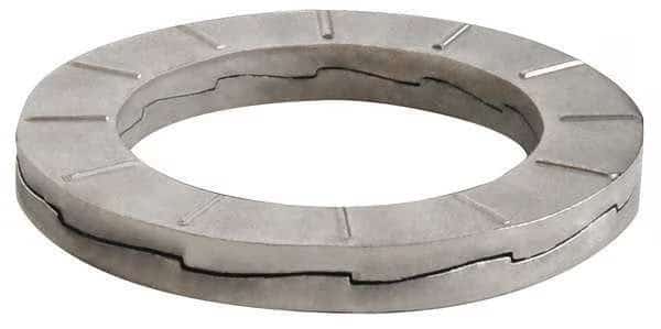 Wedge Lock Washer, For Screw Size 5/16 in Stainless Steel, Plain Finish, 200 PK