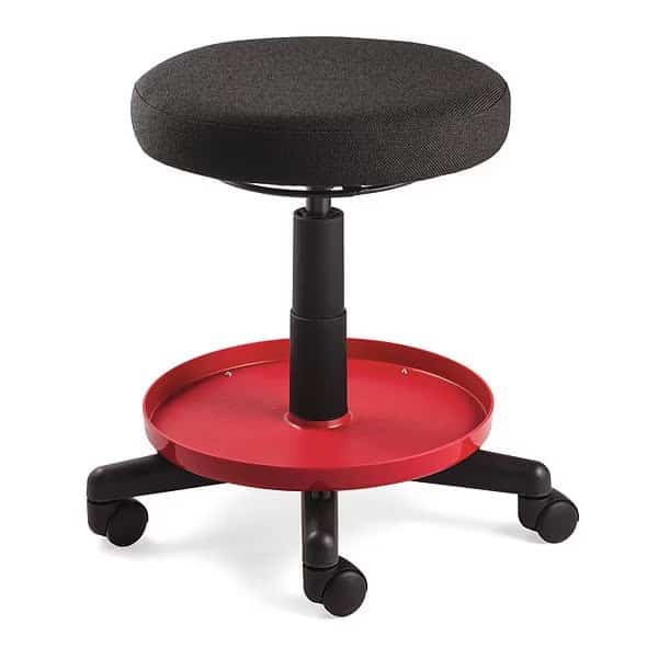 Value-Line Maintenance Repair Stool, 18-23" St Ht