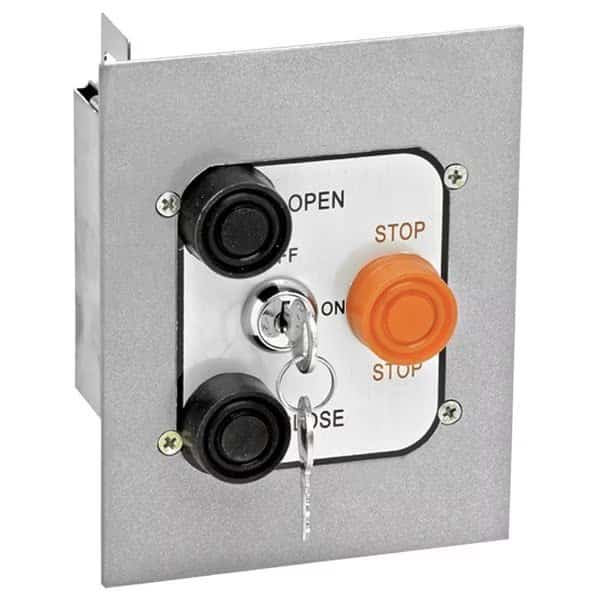 Control Station, 3 Buttons, Flush Mount