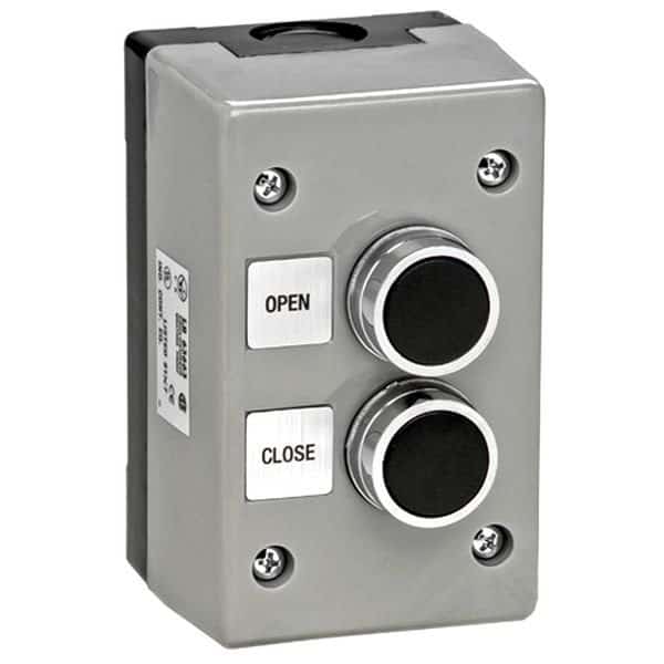 Control Station, 2 Buttons, Surface Mount, American Garage Door Supply, Mfr#: 2BXT