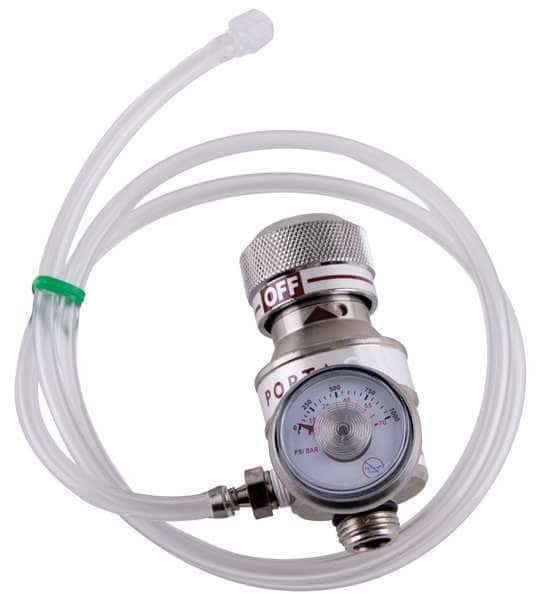 Gas Regulator w/Adapter Assy, 0.5Lpm