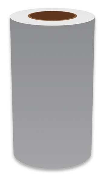Label Tape, Gray, Labels/Roll: Continuous