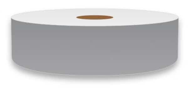 Label Tape, Gray, Labels/Roll: Continuous