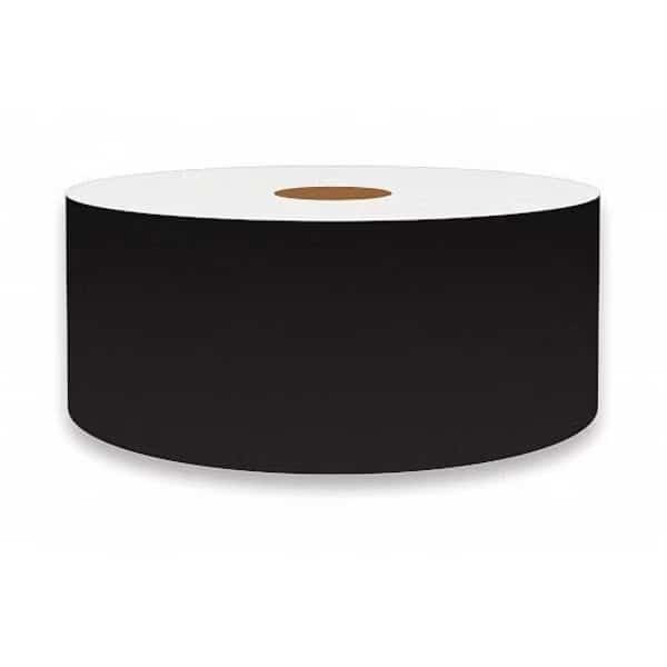 Label Tape, Black, Labels/Roll: Continuous