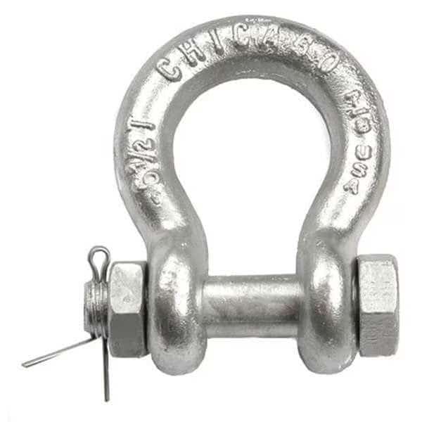Anchor Shackle,Galvanized,15/32 in., Mfr#: 20610 5, CHICAGO HARDWARE