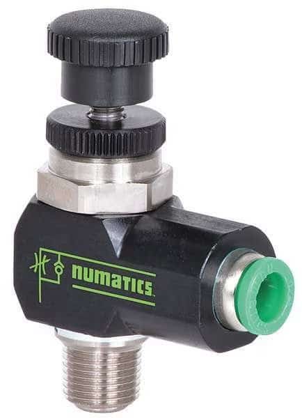 Swivel, 1/4In NPT, 3/8In Push In