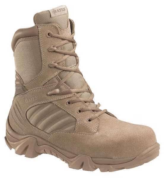 Men's Military/Tactical Boot, 10.5 M, 8 in Height, Desert Tan