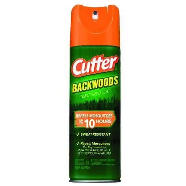 6 oz Aerosol Backwoods Insect Repellent, 25% DEET Concentration, Outdoor Use