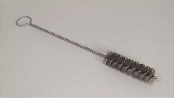 Tube and Pipe Brush,SS,3/4" Dia., Mfr#: 01008GS, SCHAEFER BRUSH